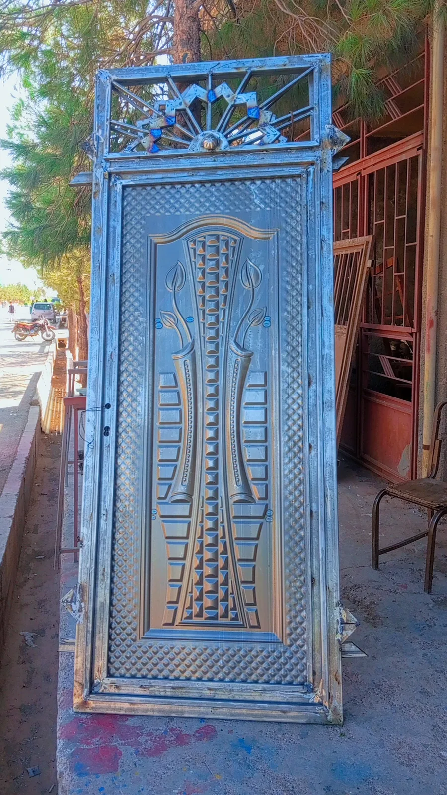 درب فلزی اتاق